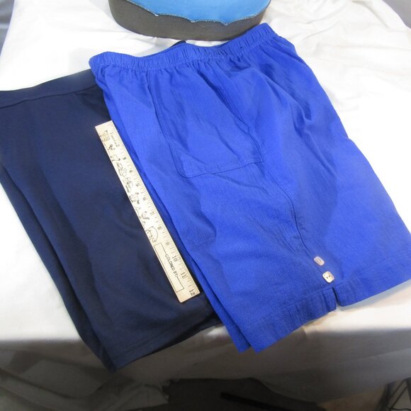 2 pairs of blue shorts - Picture 2 of 5